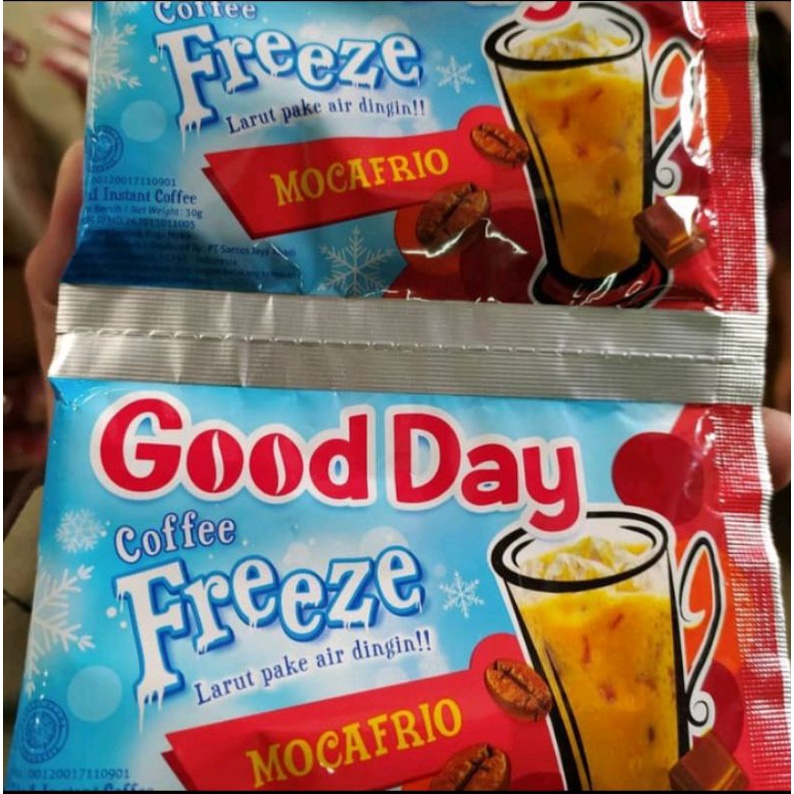 Good Day Freeze 10 x 30gr all varian