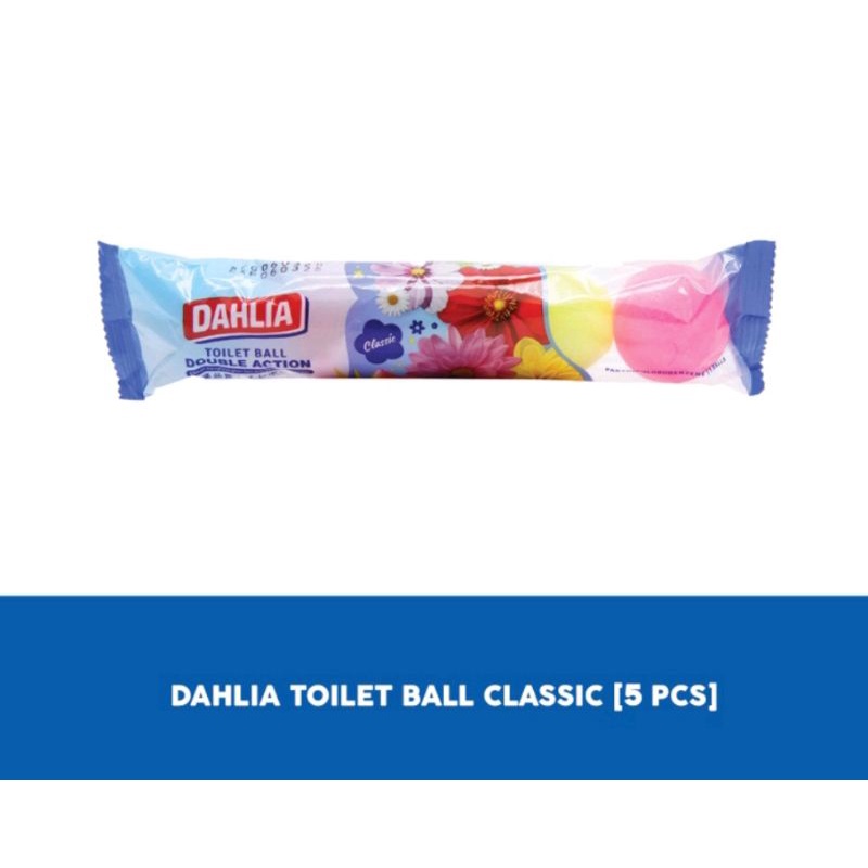 Dahlia TOILET KAMPER BALL 5 Pcs CLASSIC/K33W