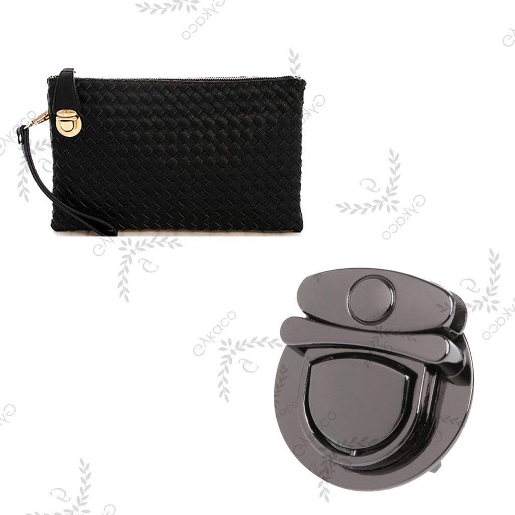 Variasi V060 Kunci Sodok / Slop / Buckle (Medium) - Aksesoris Tas &amp; Dompet Wanita Fashion (IMPORT)