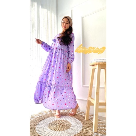 Gamis/long tunik rayon ART.WEARS BY NIENDA