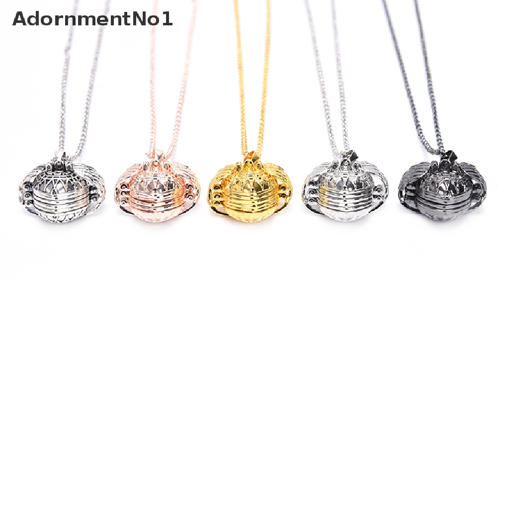 (AdornmentNo1) Kalung Rantai Dengan Liontin Locket Foto 4 Slot Bentuk Sayap Malaikat