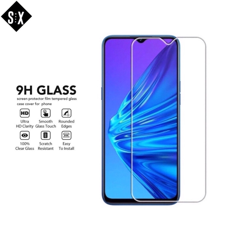[9H] Realme C1 C2 C3 C11 C12 C15 C17 C20 C21 C21Y C25 Tampered Glass 9H Bening