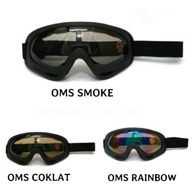 Kacamata OMS Aksesoris Helm Bogo