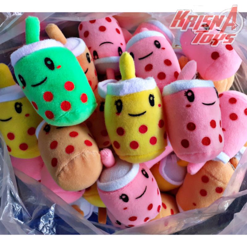 GANTUNGAN KUNCI BONEKA BOBA MINI LUCU