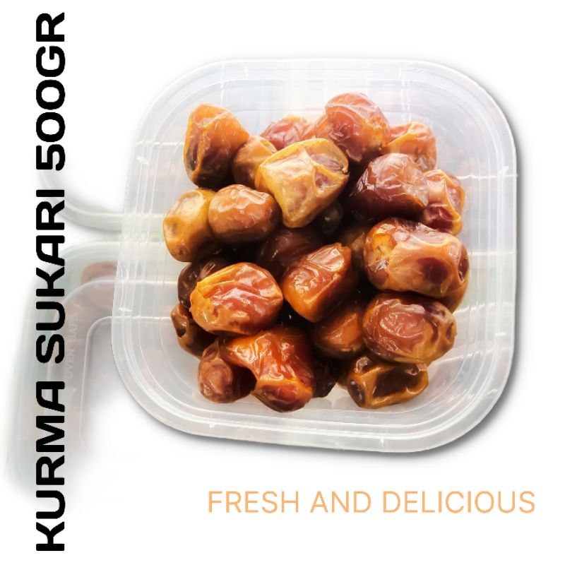 

KURMA SUKARI 500GRAM / KURMA RAJA / KURMA SUPER PREMIUM