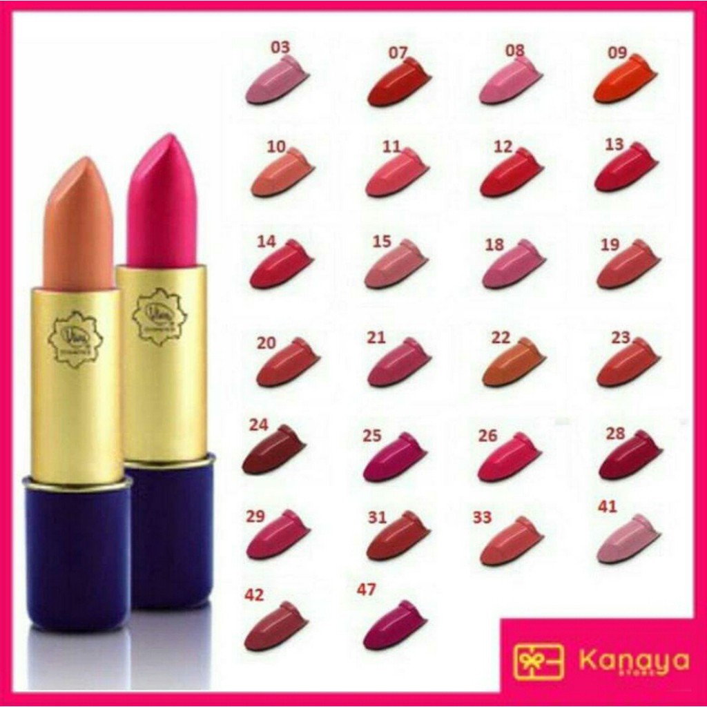 ⭐BAGUS⭐ Viva Lipstick Blue Series No.21 - 49 | Lipstik