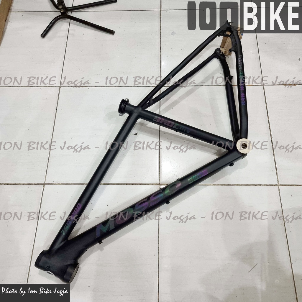 Frame 27.5 Mosso 7591 PRO Rainbow Alloy 7046 Super Light Sepeda MTB - Frameset Frame Set Mosso 7591P