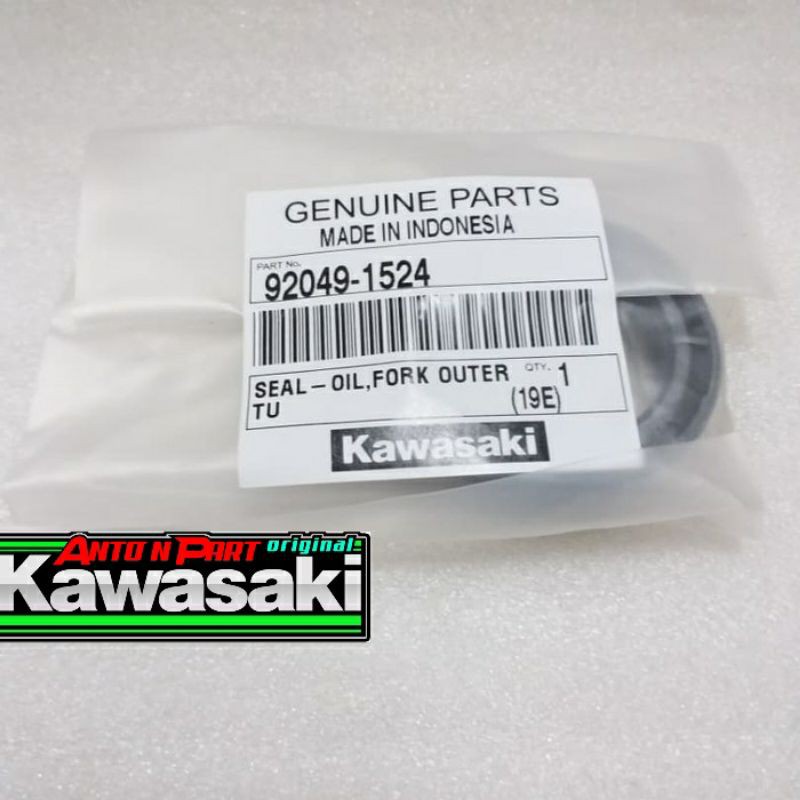 seal shock depan klx 150 tipe teleskopik original