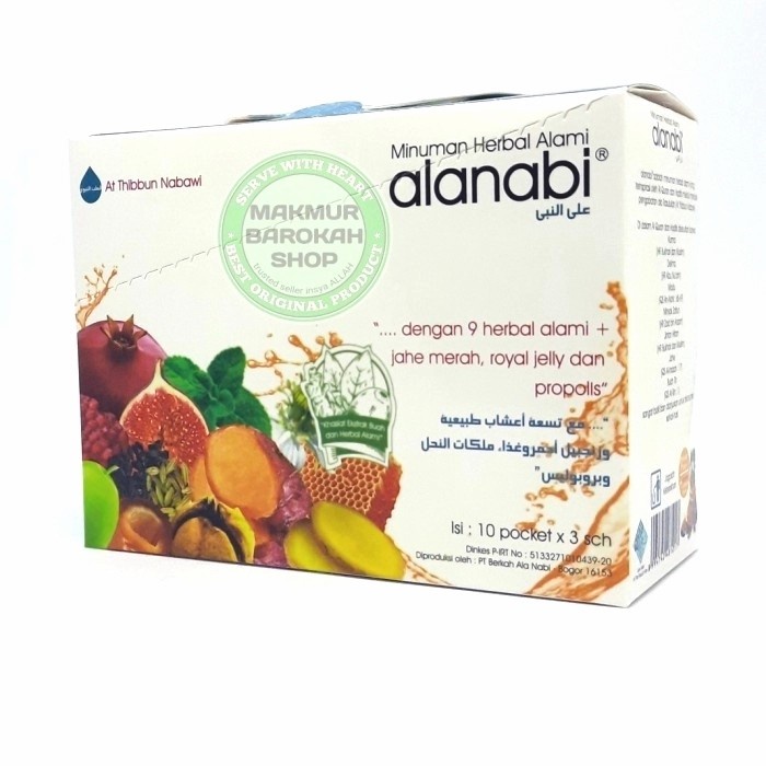 

alanabi minuman herbal alami isi 10 x 3 sachet