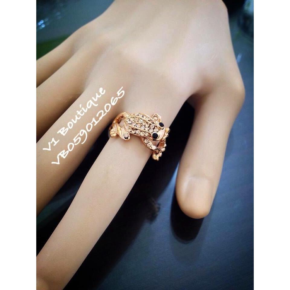 Lucky Charm Ring ( Cincin Gaya ) - Cincin Motif Kodok