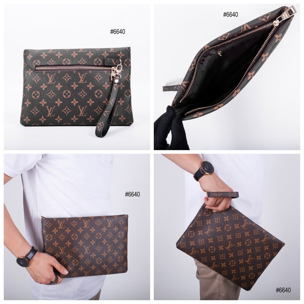 Jual Tas Louis Vuitton Cassai Unisex Clutch 10138 6640 LOP 72