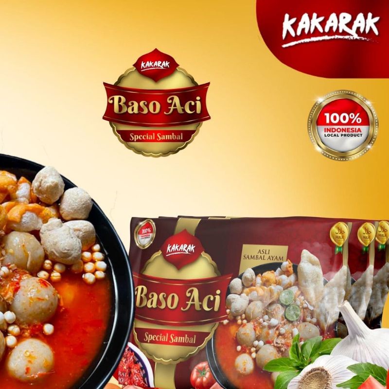 

Kakarak - Baso Aci Sambel Ayam 250 Gr Sambel Ayam