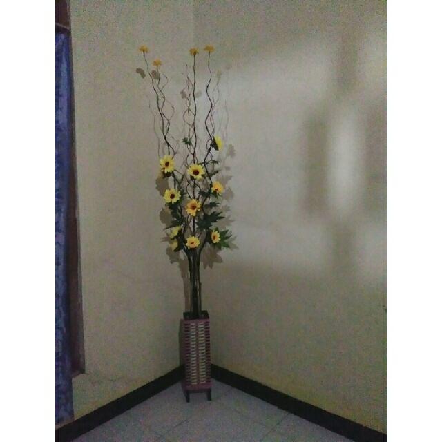 Bunga Bambu Ulir Set Bunga Vass 10 Pcs