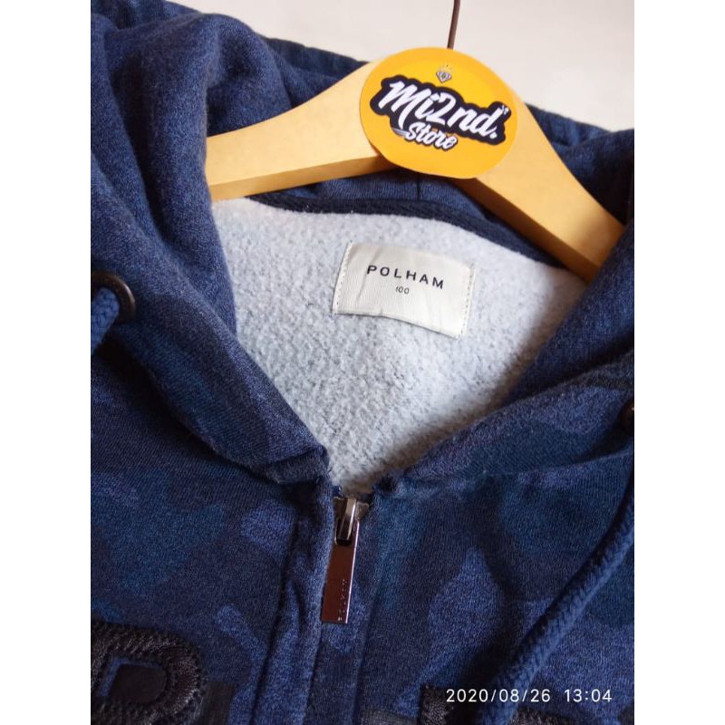 Hoodie POLHAM || Second Brand Original