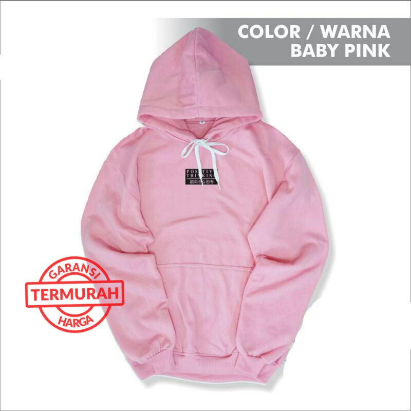 Hoodie Sablon Sweater Polos Unisex Hoodie Polos Sweater Hoodie Distro Switer Murah Sweter Pink Cewek