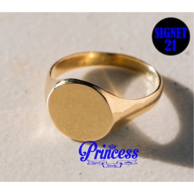 CINCIN SIGNET PERAK CINCIN CUSTOM HANDMADE 21