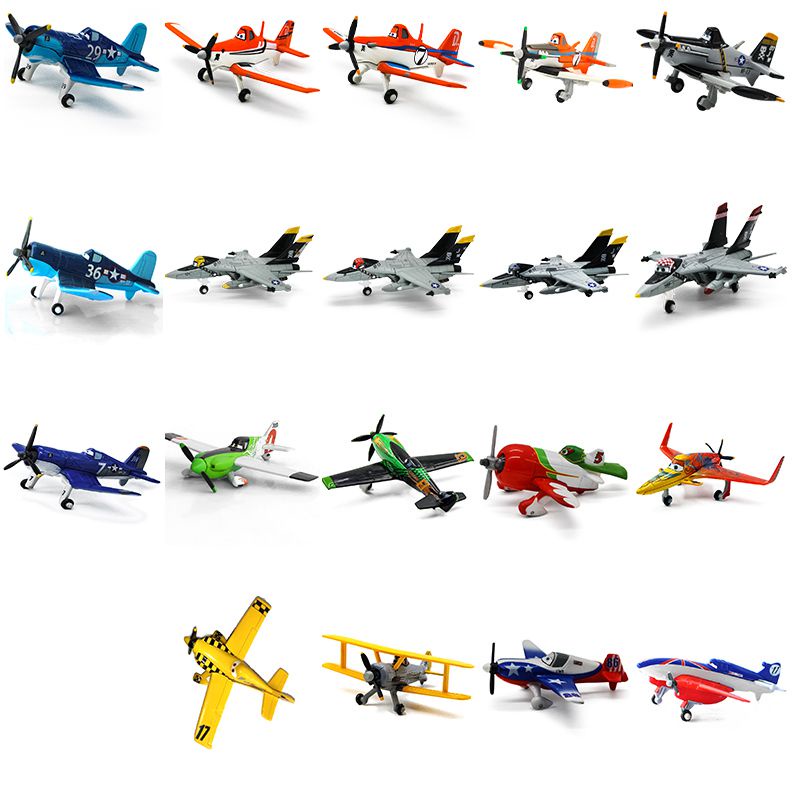 Diecast Model Styles Metal Planes19 Dusty Pesawat Plane Fighter1: 55mainan Hadiah