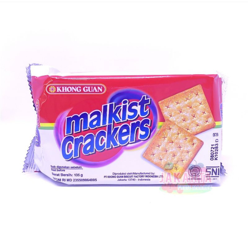 

(CAMILAN INSTAN) KHONG GUAN MALKIST CRACKERS 135G