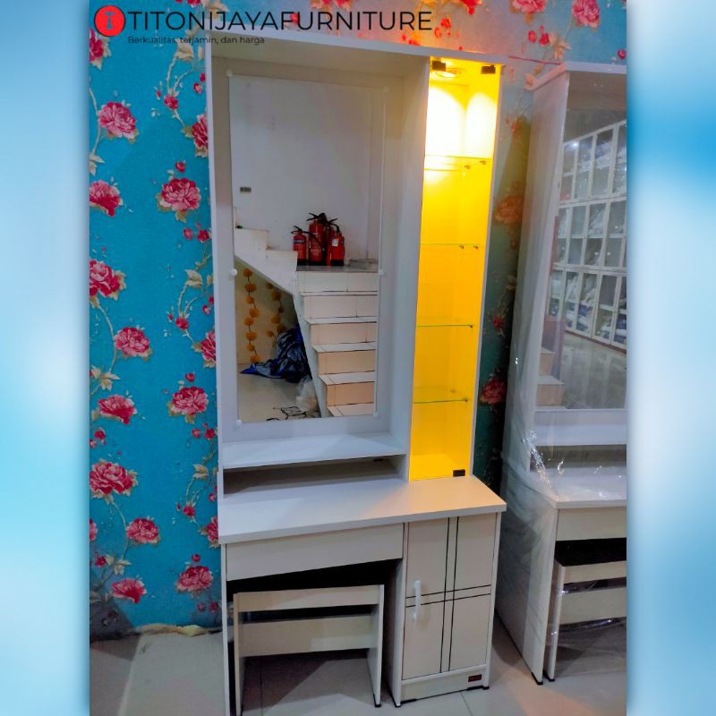 [PEKANBARU FREE ONGKIR] Meja Rias Lampu Minimalis Murmer