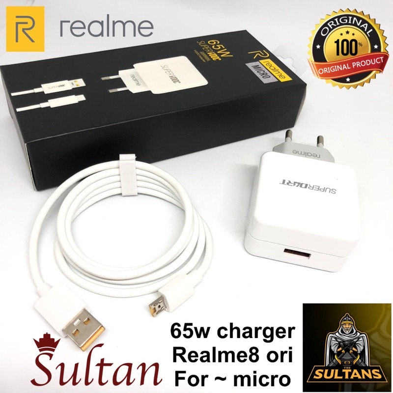 GROSIR CHARGER 65W TC REALME 8Pro ORI 65w MICRO TYPE C CASAN ORIGINAL ANDROID SMARTPHONE