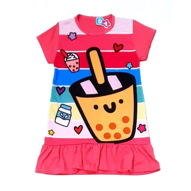 Daster ANAK DEDINA PEREMPUAN 4/8 SLIDE