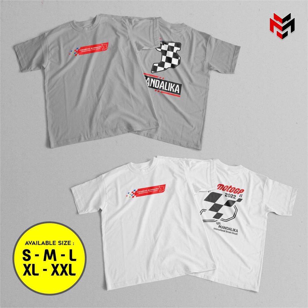 T-Shirt Kaos MotoGP Mandalika #05 / Baju MotoGP Mandalika
