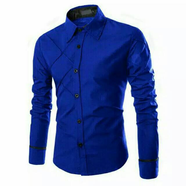RESTOCK kemeja xman (8 warna) MM Kemeja Pria kekinian