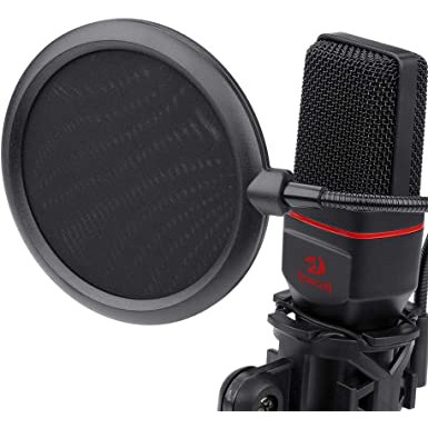 Microphone condenser Redragon Gaming Stream studio kit SEYFERT GM100 - Mic pc computer