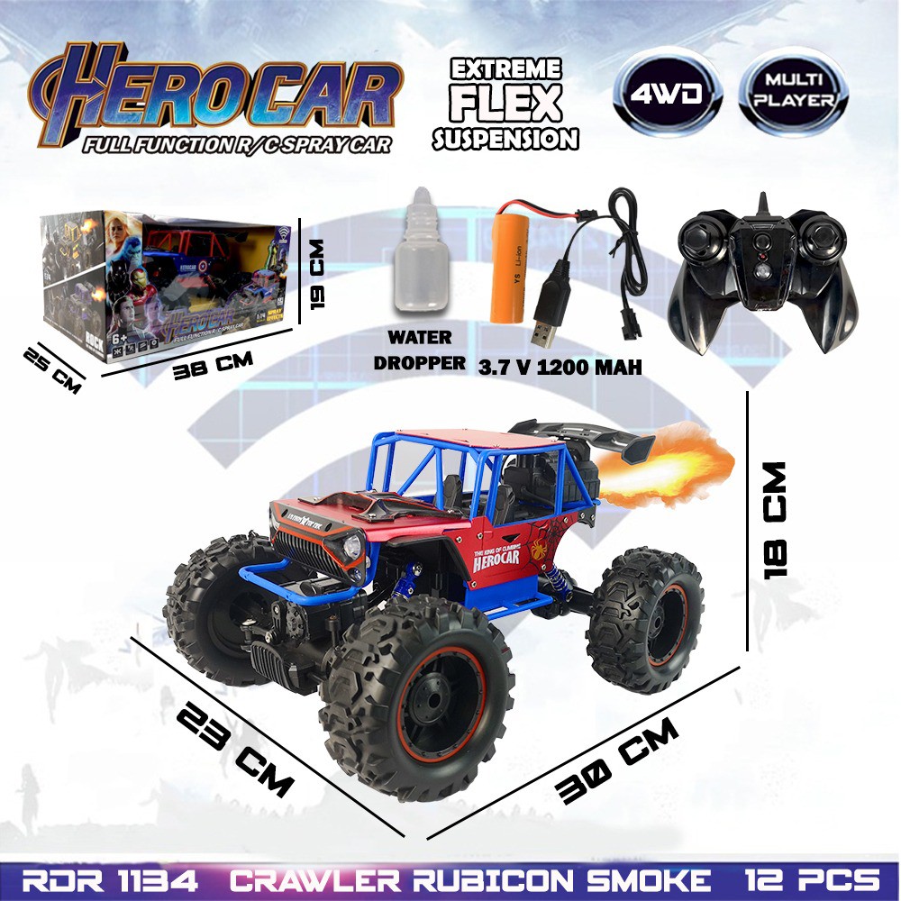 MURAH BRO1154 RDR1132  RDR1134 RC Rock Crawler Offroad Hero Mainan Anak Mobil Remote Control Radio Control RADAR