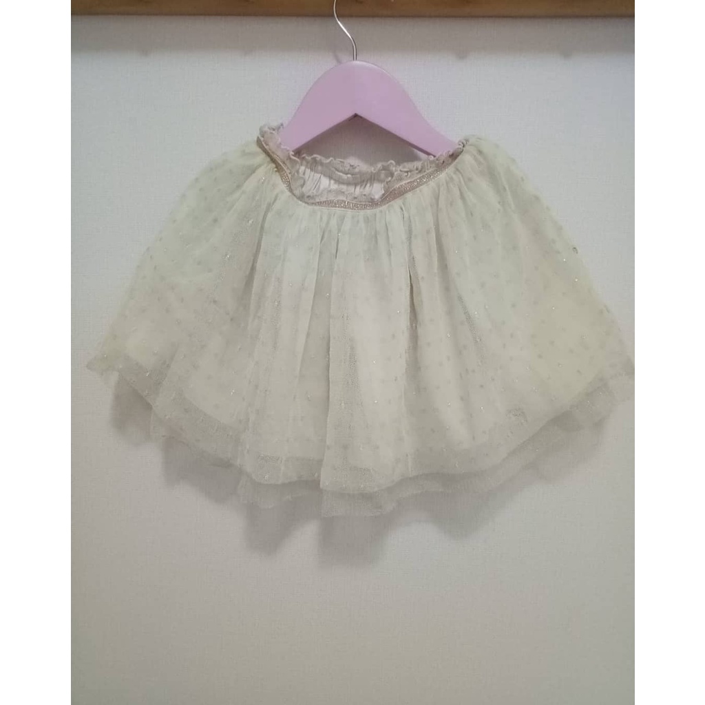 Rok Tutu Gold Glitter Anak
