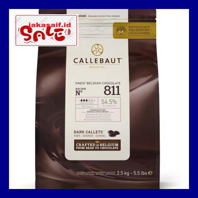 

Jak5D0Yh Callebaut 811Nv Dark Chocolate Couverture 54,5% 500G D50Jaks