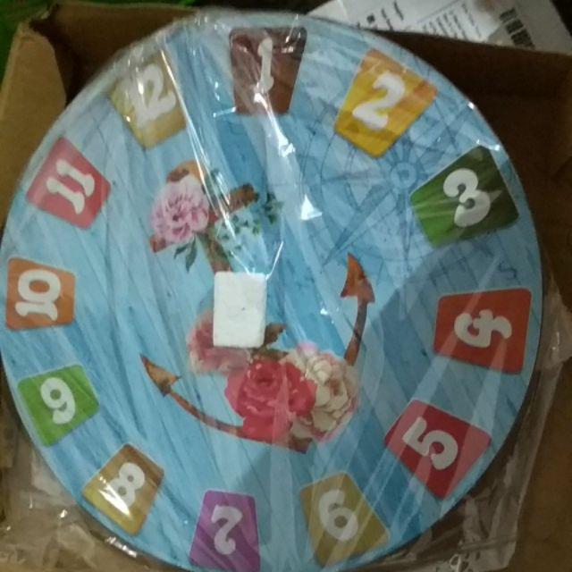 220 Jam Dinding Anak Dekorasi/hiasan Dinding Kamar Anak Gambar Jangkar