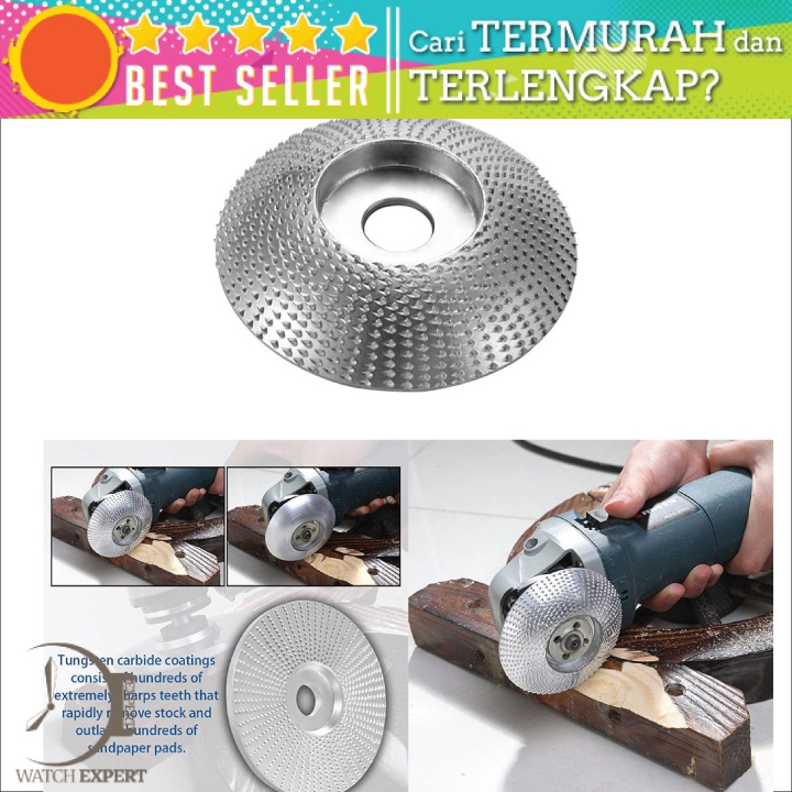 Bisa COD Kepala Gergaji Wheel Rotary Angle Grinder Blade Wood Carving Tool 85mm - Houkiper 428I