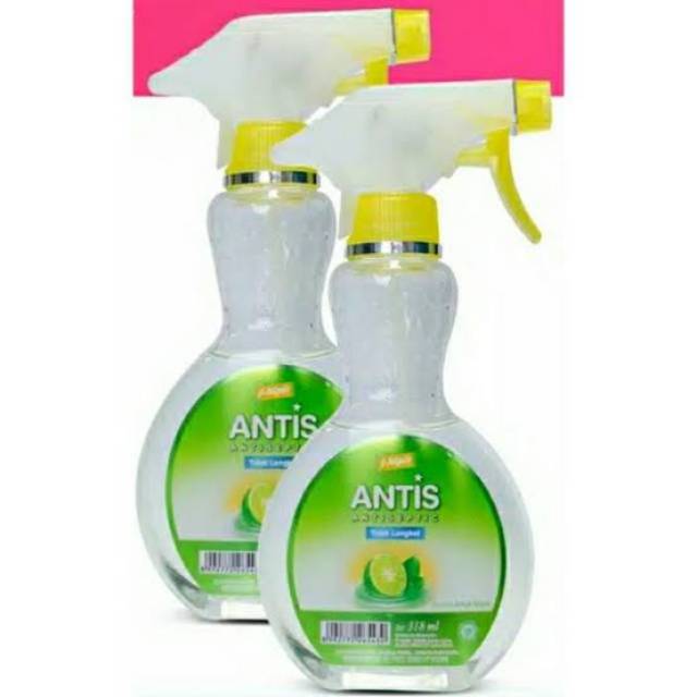 antis botol spray 318ml/ refill 300ml