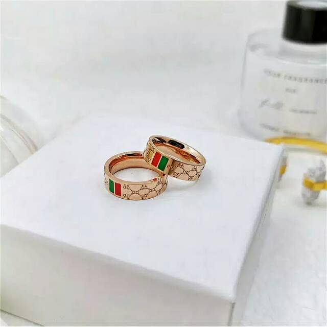 GG  Cincin GU*CCI Titanium#CC-363/3