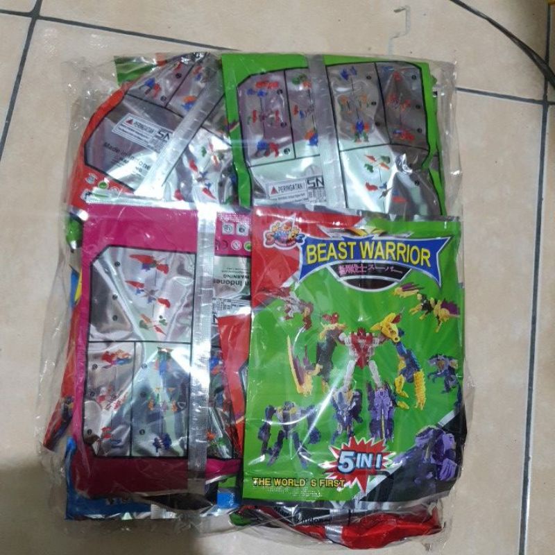 20 bongkar pasang beast warrior shaset sankie