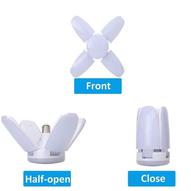 LAMPU MINI FAN BLADE LED BULB NEW LAMPU LIPAT MODEL KIPAS 28W