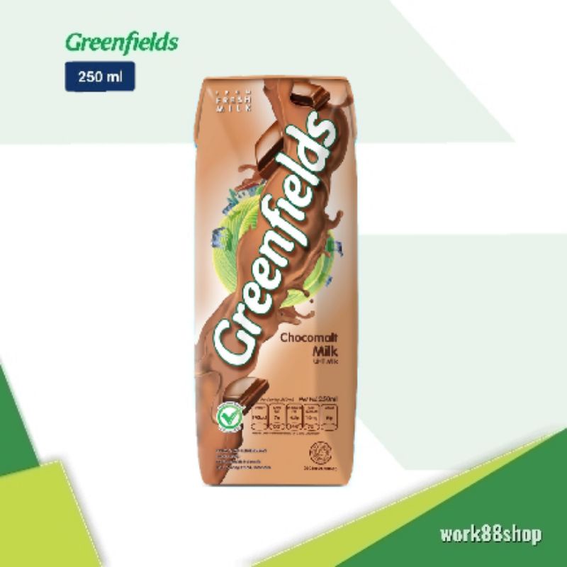 

Susu UHT Greenfields 250ml Milk Chocomalt