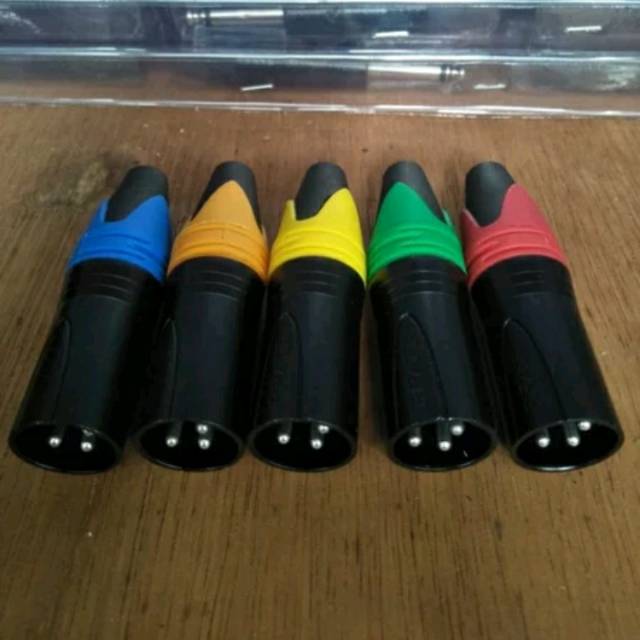 Jack canon male 3pin