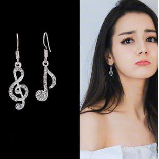 Anting Wanita E61 MUSIK Korea Fashion Women Earring Giwang Aksesoris Perhiasan Wanita