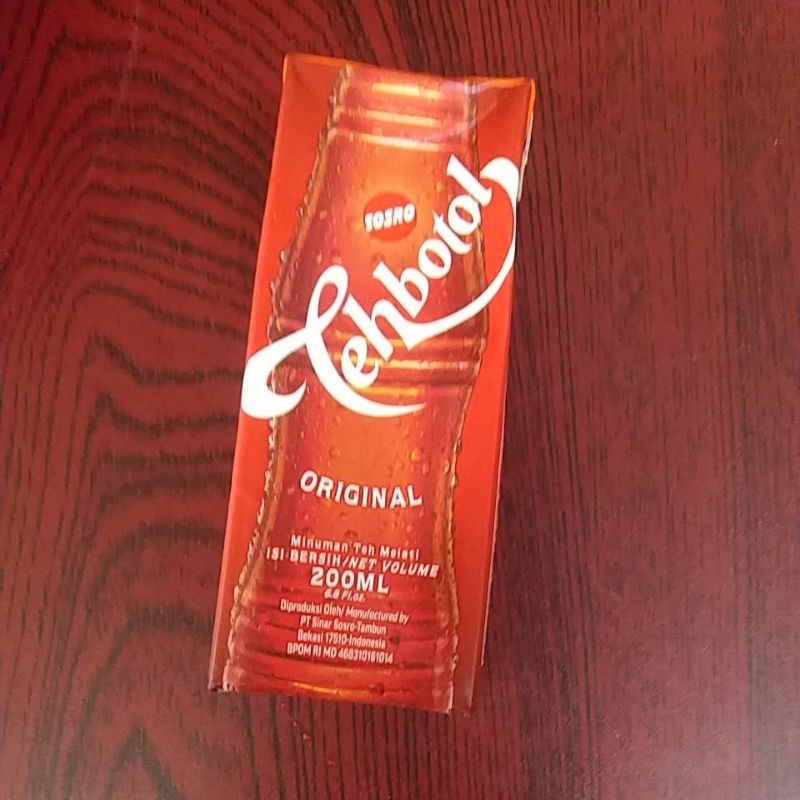 

Teh kotak teh botol sosro 200ml
