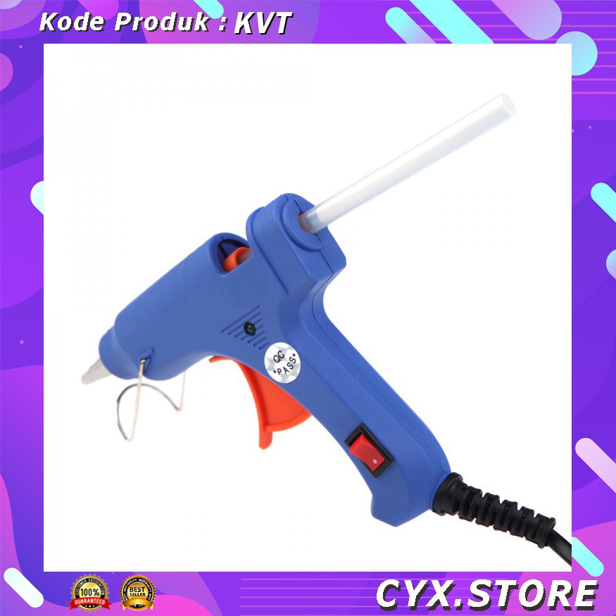 Grab Medan Hot Melt Glue Gun Pistol Lem Tembak 20W - JBY-20W KVT JINBOYI