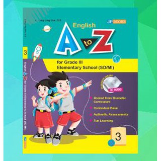 Buku Bahasa Inggris "English A to Z" untuk Sekolah Dasar ...