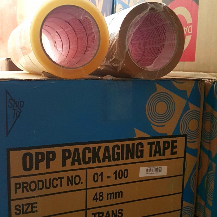 

Limited Lakban Bening 2Inch Daimaru 90 Yard (Per Roll) Hemat