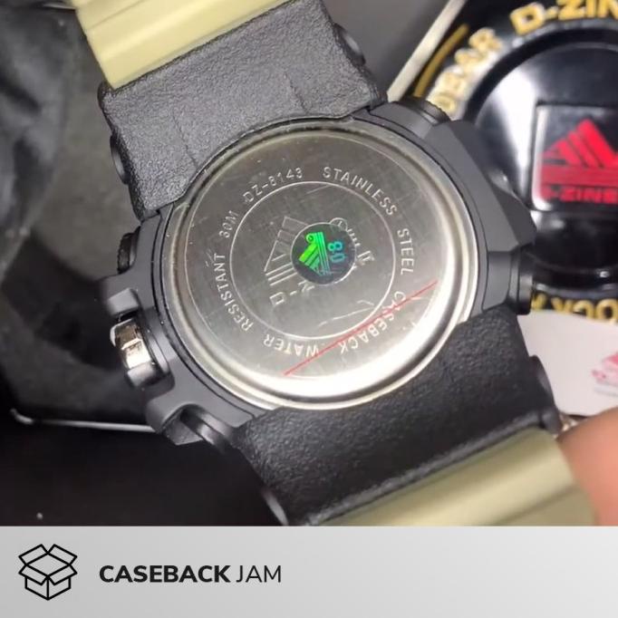 Jam Tangan Arloji Analog Digital Rantai Pria Original D-Ziner 8252 Barinasstore