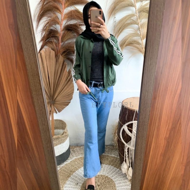 HIGHT WAIST CUTBRAY JEANS WANITA PREMIUM/CUTBRAY JEANS WANITA