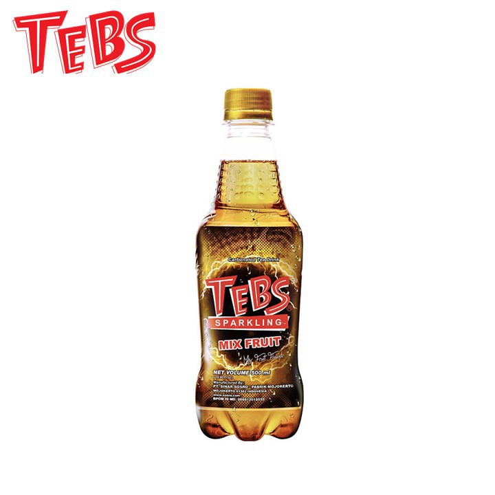 

Tebs Sparkling Soda Mix Fruit Botol 500 ml