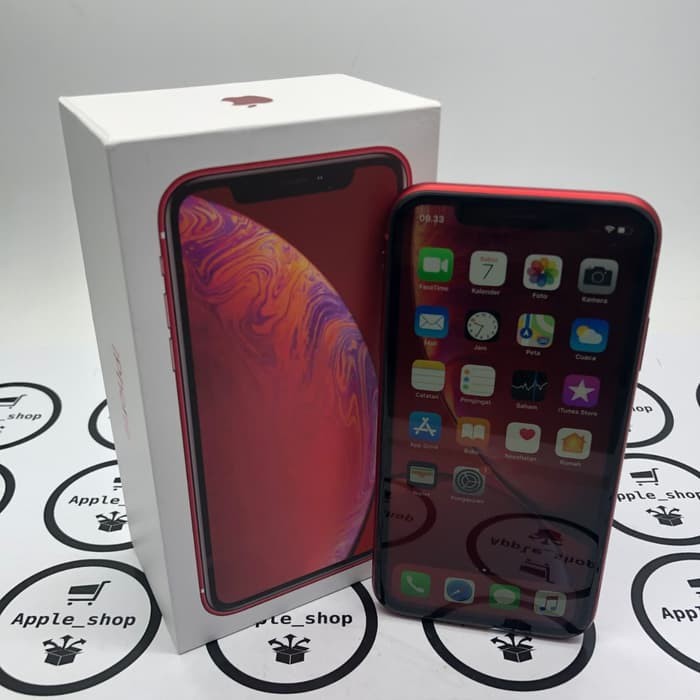 iphone xr 64gb red Lcd Original Mulus Original Bukan Refurbish / Rekondisi