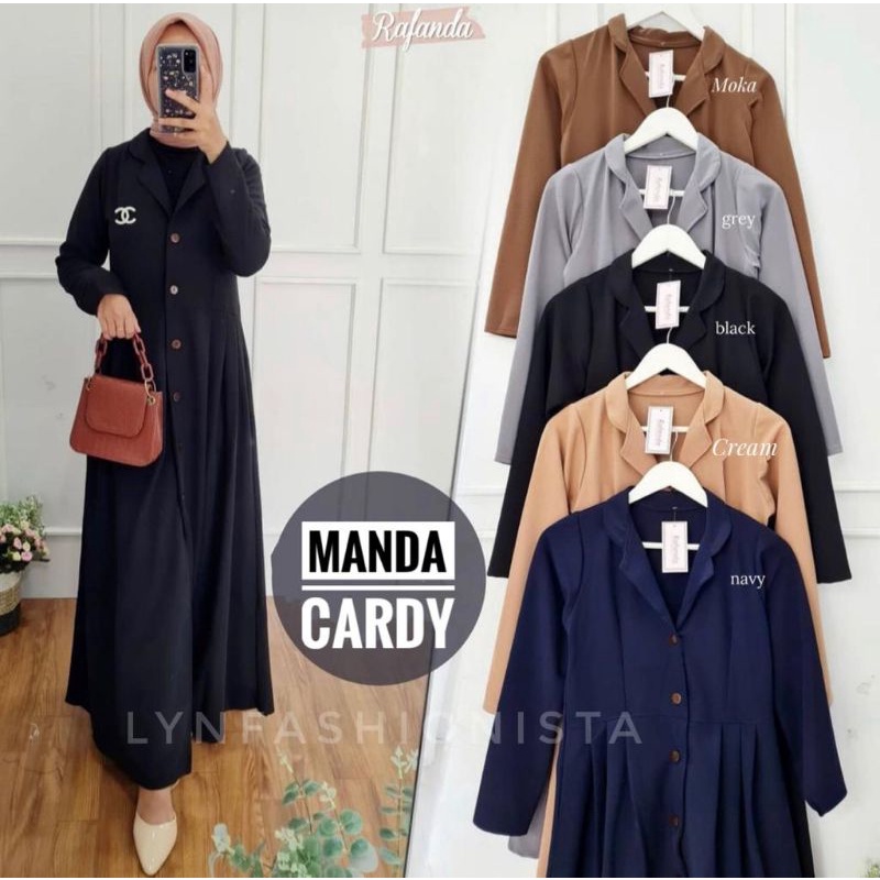 KARDIGAN WANITA MUSLIM/LONG OUTER MUSLIM TEBAL/MONDY