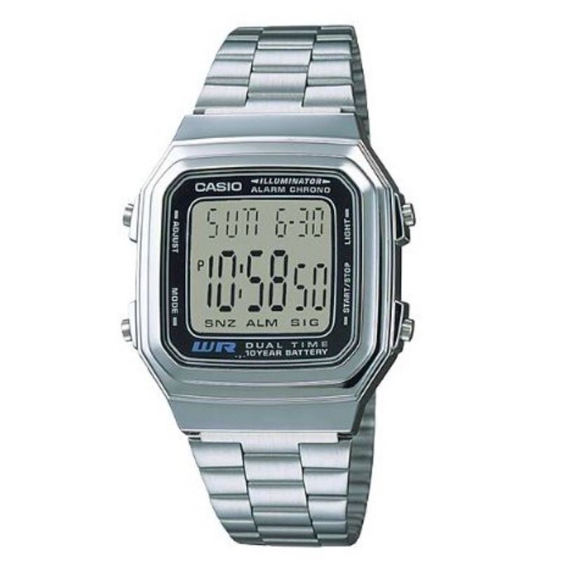 Casio General Digital Man A178WA-1ADF / A178WA / A178WA1 ORIGINAL GARANSI RESMI CASIO